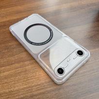 Case for TECNO POVA Slim 5G,SPARK Slim Wireless Charging Magnetic Ring Casing Anti-Fingerprint Matte Cover SPARK Slim gray