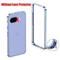 Aliuminio rėmo metalinio buferio dėklas Google Pixel 10 9 Pro XL 8 7 Pro 10A 9A su metaliniu objektyvo apsauginiu elementu, itin plonas, lengvas aluminum&Google Pixel 9a