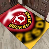 SG Dynamo Dresden Carpet Rug for Living Room Bedroom Home Sofa Decoration,Kids play Non-slip Floor Mat 40x60cm( 15x23in ) white