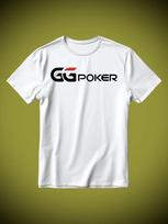 GG Poker marškinėliai 4XL white