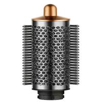 Didelis apvalus plaukų šepetys, skirtas Dyson Airwrap tūrio suteikiančiam antgaliui, ovalus šepetys, purus formavimo įrankis Silver Gray