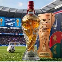 2026 m. Pasaulio taurės viskio butelis Aukšto borosilikatinio stiklo Heraklio puodelio butelis Kolekcinis leidimas 750 ml Style: colorful box; transparent