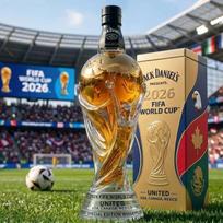 2026 m. Pasaulio taurės viskio butelis Aukšto borosilikatinio stiklo Heraklio puodelio butelis Kolekcinis leidimas 750 ml Style one color box; transparent