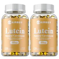 Lutein 40mg with Zeaxanthin 120 Softgels — Eye Health, Vision Support, Daily Wellness 120*2