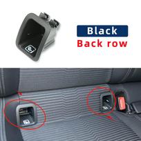 Car Rear Seat ISOFIX Anchor Latch Cover For Benz W177 W118 A220 A35 CLA250 CLA35 CLA45S 1778603701 1778603801 Direct‑Replacement Black China Mainland gray