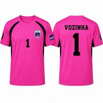 Unisex Cape Verde Goalkeeper Soccer Jersey Vozinha 1 Short Sleeve Regular Fit Cheer Support Fan Shirt for Match Training Summer 2XL