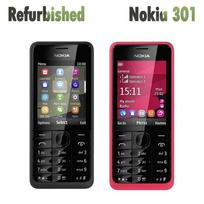Atnaujintas Nokia Originalus Nokia 301 vienos SIM kortelės mobilusis telefonas su 1 SIM kortele 1 sim No charger juoda