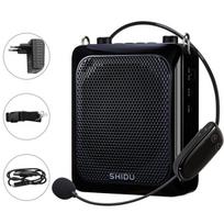 SHIDU 25W Nešiojamas belaidis balso stiprintuvas mokytojui 4000mAh baterija Bluetooth garsiakalbis su mikrofonu Eko AUX Įrašymas S28 S516