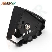 CRF1000L Rear Foot Brake Lever Pedal Enlarge Extension For HONDA CRF1000L CRF 1000L CRF1000 L  Twin 2016 2017 WITHOUT LOGO black