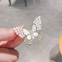 2023 New Flower Fairy Dancing Girl Angel Butterfly Brooch for Women Girl Fashion Exquisite Zircon Rhinestones Statement Brooches 11