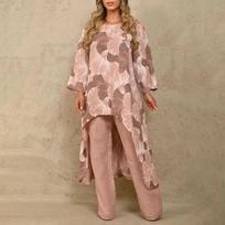 Sagit Woman Print Wrap nėščiosios suknelės diržas Daugiafunkcinė suknelė nėščiosioms XXXXL beige