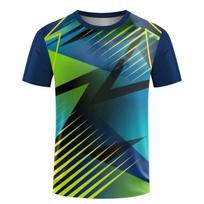 Summer mens table tennis wear womens quick drying badminton wear men short sleeved sports T-shirt oversized running fitness wear L black