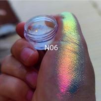 Daugiaspalvis Chameleono Akių Šešėlių Pudra Nagų Blizgučiai Aurora Neoninė Vaivorykštės Pigmentas Chromo Pudra Vaivorykštės Akių Šešėliai Nagų Dekoras