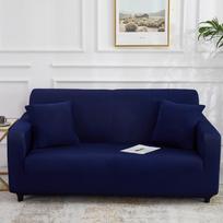 Universalus sofos užvalkalas Viskas įskaičiuota Elastinė pieno šilko sofa Four Seasons Lazy sofos pagalvėlė Pilnai uždengtas sofos užvalkalas 90-140cm white