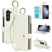 Samsung FOLD7 Mobiliojo Telefono Odinis dėklas Apyrankė Apsauginis dangtelis Z FOLD6 Anglies Pluošto Verslo Mobiliojo Telefono Dėklas Rašiklio Lizdas Galaxy Z FOld3 gray