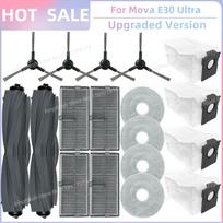 Tinka Dreame Mova E30 Ultra / Trouver E30 Ultra / MOVA E40 Ultra/ Dreame L10s Pro Ultra Heat Tricut šepetėlio filtras šluostės maišelis