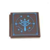 Žaidimų kortelių saugojimo dėžutė, skirta Nintend Switch žaidimų atminties SD kortelės laikikliui The eye of the Zelda Slate