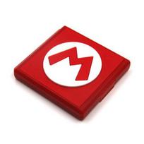 Žaidimų kortelių saugojimo dėžutė, skirta Nintend Switch žaidimų atminties SD kortelės laikikliui Mario M red