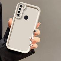 For Xiaomi Redmi Note8 Case Redmi Note 8 Phone Case Redmi Note8 Anti fall protection Luxury Candy Matte Soft Cover Redmi Note 8 white
