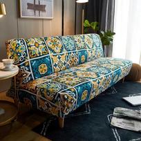 Sofa-lova užvalkalas Tampri slipcover 3 vietų be porankių Sofa užvalkalai svetainei Universalus sofos užvalkalas be porankių sulankstomas XL(190-210cm)