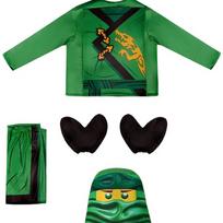 2026 Naujas Paslėpto Kariūno Kostiumas Berniukui Ninja Kai & Lloyd Kostiumas Karnavalui Helovino Šventėms & Cosplay Renginiams S black