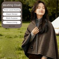 Portable USB Electric Heated Blanket Wearable Washable Heating Lap Blanket 3 Heating Levels Warming Shawl Office/Home/Camping ruda