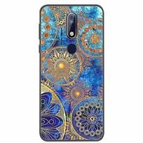Nokia 7.1 7.2 dėklas Madingas silikoninis TPU minkštas dėklas Telefonui Nokia 7.2 Nokia7 Coque Vilkas Atsparus smūgiams Vaisius TA-1100 Funda Nokia 7.1 blue