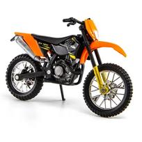 450 SX-F Lydinio Motociklo Figūrėlė 1:18 metalinių modelių Nešiojamas lenktyninis pirštukinis motociklo modeliavimo rinkinys Žaislai vaikams oranžinė