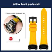 GR-B100 Silikoninė laikrodžio apyrankė Vyriška Lauko Sportui Skirta Casio G-SHOCK 5536 GR-B100GB-1A GR-B100-1A4 Modifikuota Laikrodžio Dirželis Apyrankė For GR-B100 yellow