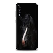 Gyvūnas Arklys Telefono dėklas Samsung Galaxy A56 A36 A26 A16 A34 A24 A42 A22 A20 A12 A40 A30 A10 5G Minkštas TPU Dangtelis Dėklas Funda Krepšys Samsung A26