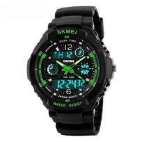 0931 Atsparus smūgiams, vandeniui atsparus laikrodis vaikams, skaitmeninis, berniukams, sportinis, vaikiškas, kvarcinis, elektroninis riešinis laikrodis 1060 Relojes Infantiles black