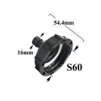1/2 3/4 Inch Thread Faucet Adapter S60 IBC Tank Water Tank Aquarium Tap Replacement Drainage Fitting Garden Tap Valve black
