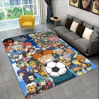 Anime Inazuma Eleven Mark Evans Animacinis Kilimas, Kilimas Svetainei Miegamajam Sofai Prie Durų Dekoracija, Neslystantis Grindų Kilimėlis 40cm x 60cm black