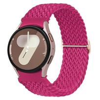 Dirželis Samsung Galaxy Watch 7 FE 5 Pro 4 6 classic 44mm 40mm Be tarpų Pintas riešo sportinis apyrankė correa Galaxy Watch 7 Dirželiai Watch 6 40mm 44mm aviečių spalvos