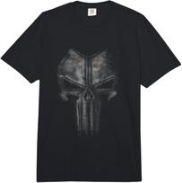 Marvel Punisher Rusty Skull Vintage Chest Logo Comfort Colors Adult Heavyweight T-shirt L įvairiaspalvis