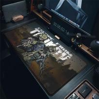 Žaidėjų didelis stalo kilimėlis Escape From Tarkov pelės kilimėlis žaidimų kilimėlis XL klaviatūros ir pelės kilimėlis žaidimų stalo aksesuarai XXL anime PC prailginti kilimėliai 900x400x3mm black