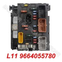 Akcija 11.11 Naudotas Originalus Saugiklių Dėžutės Valdymo Bloko Surinkimas BSM L11 9661708280 9664055780 Peugeot 207 307 Citroen C4 C5 L11 9664055780 black