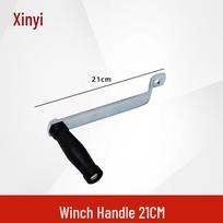 Kompaktiškas rankinio sukimo plieninio lyno keltuvas-gervė jūriniam ir buitiniam naudojimui 21cm crank handle
