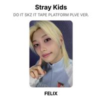Stray Kids DO IT SKZ IT TAPE PLATFORM PLVE VER. Official Photocard FELIX 03 gray