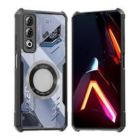 Šilumos išsklaidymo dėklas tinka Nubia Nubia Neo 3 GT 2 5G mobiliojo telefono dėklui, akrilinis didelio skaidrumo apsauginis dėklas Nubia Neo 3 GT 4G 5G/Z2465N black