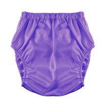 Vienos sluoksnio skalbiami apatiniai senjorams - Apsauga nuo pratekėjimo, šlapimo nelaikymo paralyžiuotiems suaugusiems. S [Waist 52-80cm, Weight 63g] purple
