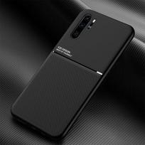 Odinis magnetinis dėklas, skirtas Huawei P30 Pro Lite P20 P40 Honor 20 10 8X 10X Lite P30Pro P30Lite P20Lite įmontuoti metalinių plokščių dangčiai For Huawei P40 juoda