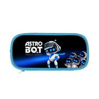 Astro Bot kosminis robotas Nailoninis raštinės reikmenų tvarkytuvas su erdviomis kišenėmis mažiesiems mokiniams Style I