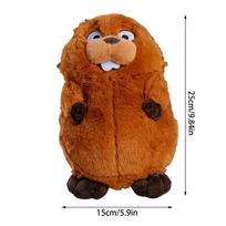 Naujas Hoppers pliušinis žaislas Tomas Sūris Pliušinis Anime serija Karalius Džordžas Tomas Sūris Mabel Duona Elen Pliušinis Gyvūnas Pliušiniai žaislai Dovana 23cm-29cm brown