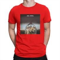 Arrival Music Men T Shirt A-ABBA Band Leisure Tee Shirt Short Sleeve Crewneck T-Shirts Pure Cotton Birthday Present Clothing M gray