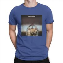 Arrival Music Men T Shirt A-ABBA Band Leisure Tee Shirt Short Sleeve Crewneck T-Shirts Pure Cotton Birthday Present Clothing M black