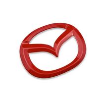 Automobilio vairo priekinės emblemos logotipas lipdukas Mazda 2 3 5 6 7 323 626 RX7 RX8 MX3 MX5 Axela Atenza CX-3 CX-4 MPS ljqvz22 For Mazda raudona