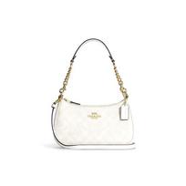 COACH Teri 25 monogramos peties rankinė, vidutinio dydžio, moteriška, balta CA548-IMRFF One Size 1 white