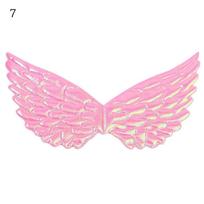 Birthday Fairy Angel Wings Shiny Kids Gift Universal Party Decoration 7 gray