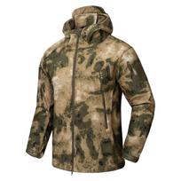 Men's Camouflage Multifunctional Outdoor Winter Jacket for Hiking and Travel XL armijos žalia spalva